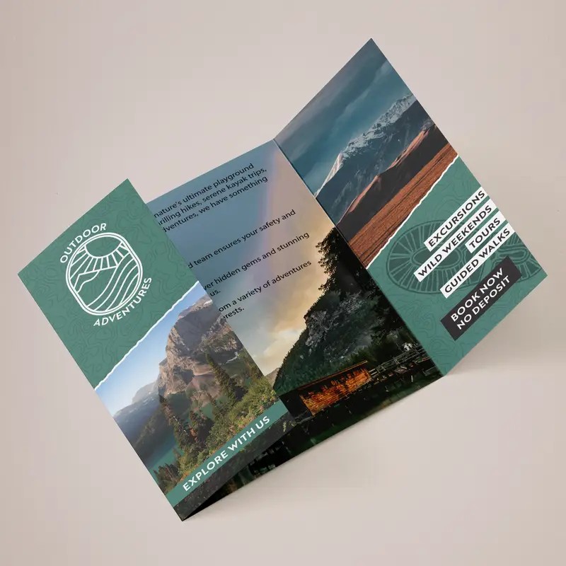 Printed Gate Folded Leaflets
