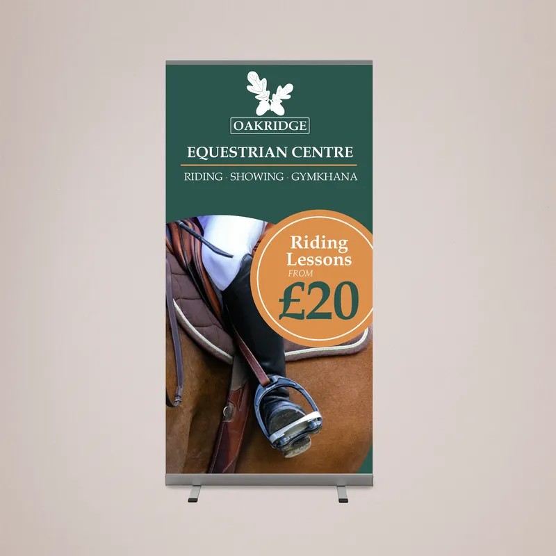 1000mm x 2000mm Wide Roller Banner