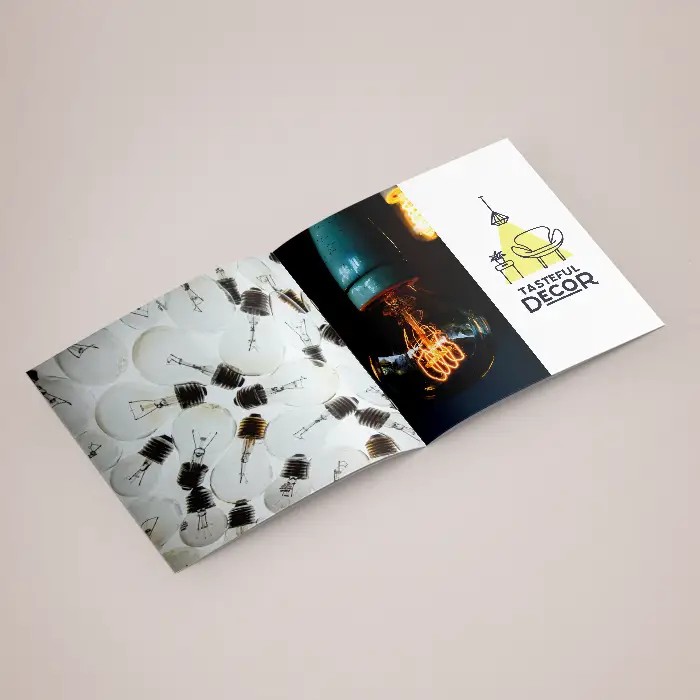 Square Saddle Stitched Booklet