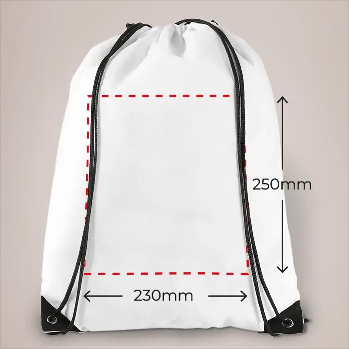Evergreen Non-woven Drawstring Backpack