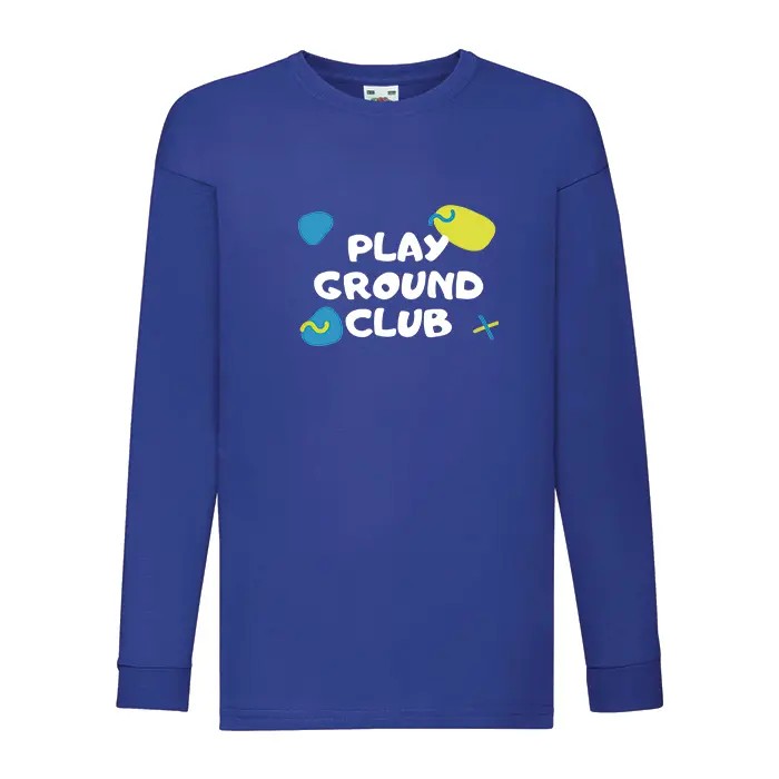 Design your own long sleeved custom t shirts for children
