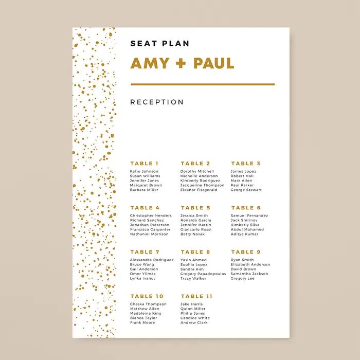 Wedding Seating Plan product image