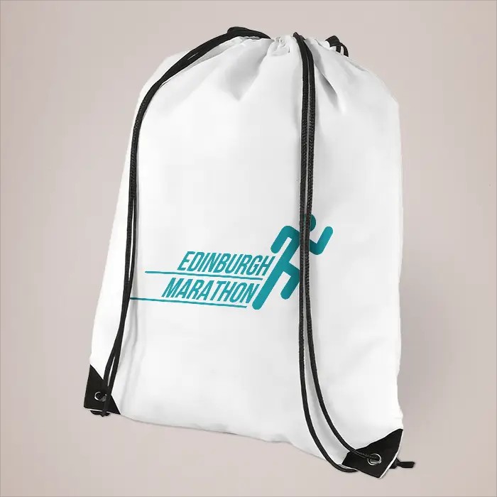 Evergreen Non-woven Drawstring Backpack