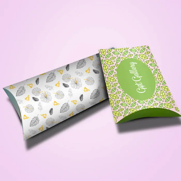 Custom Printed Pillow Boxes