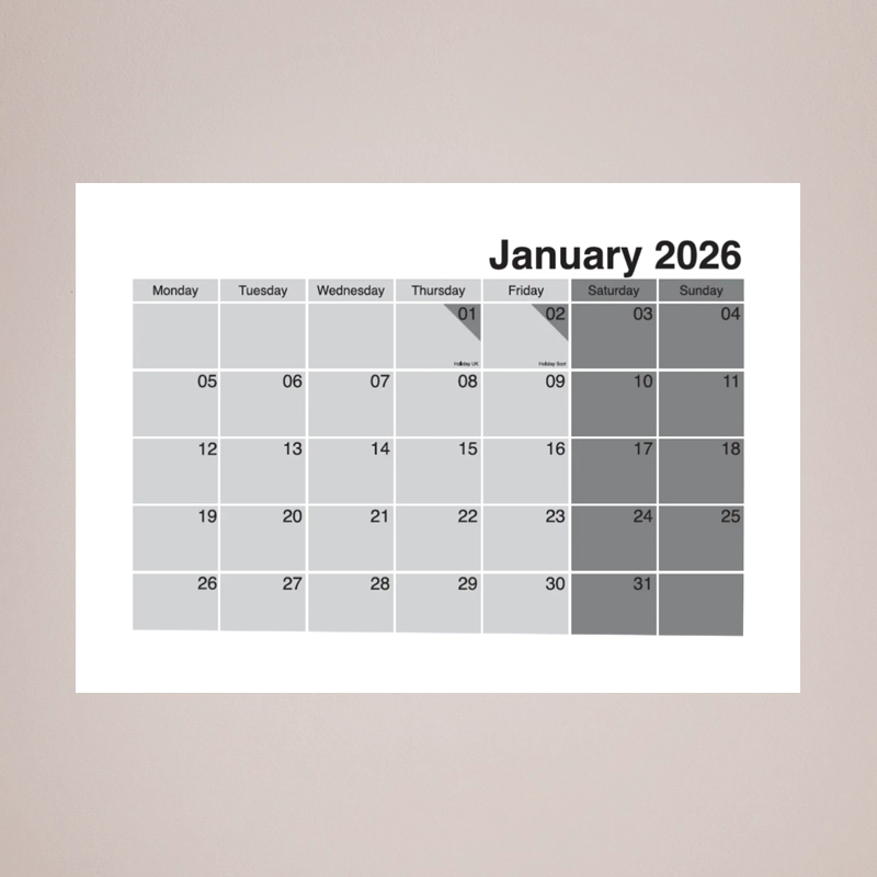 Add a basic calendar