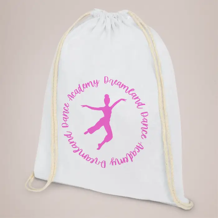 Oregon 100 g/m² Cotton 5L Drawstring Backpack