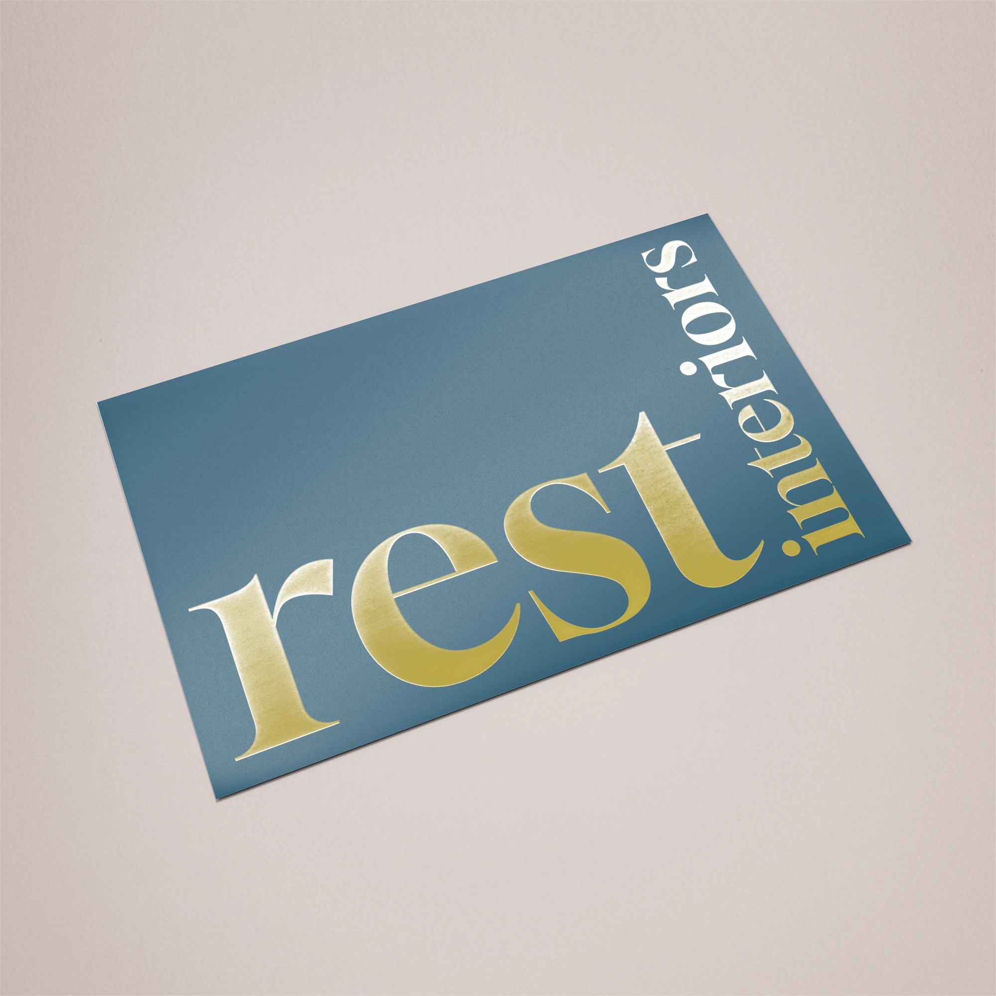 Shop Metallic Foil Business Cards >