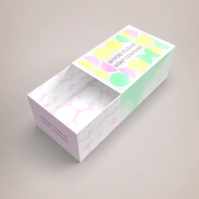 Pull Out Packaging Box on 380gsm Classic Card