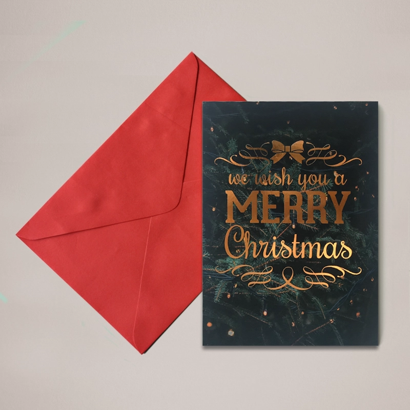 Foil Christmas Cards