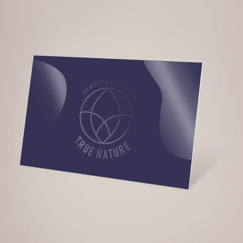 Double Sided Spot UV Business Cards