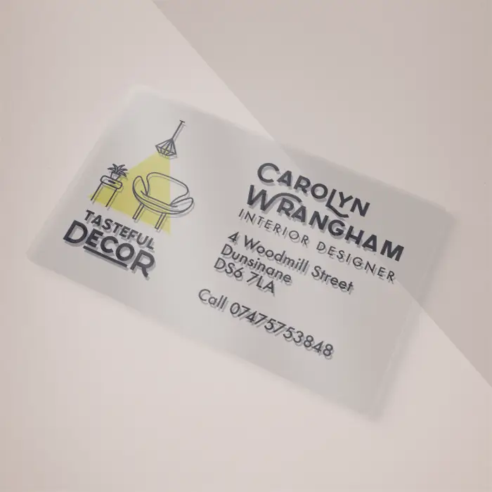 Plastic Business Cards