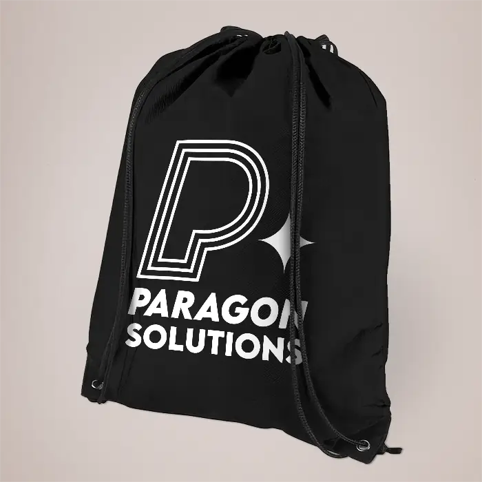 Evergreen Non-woven Drawstring Backpack