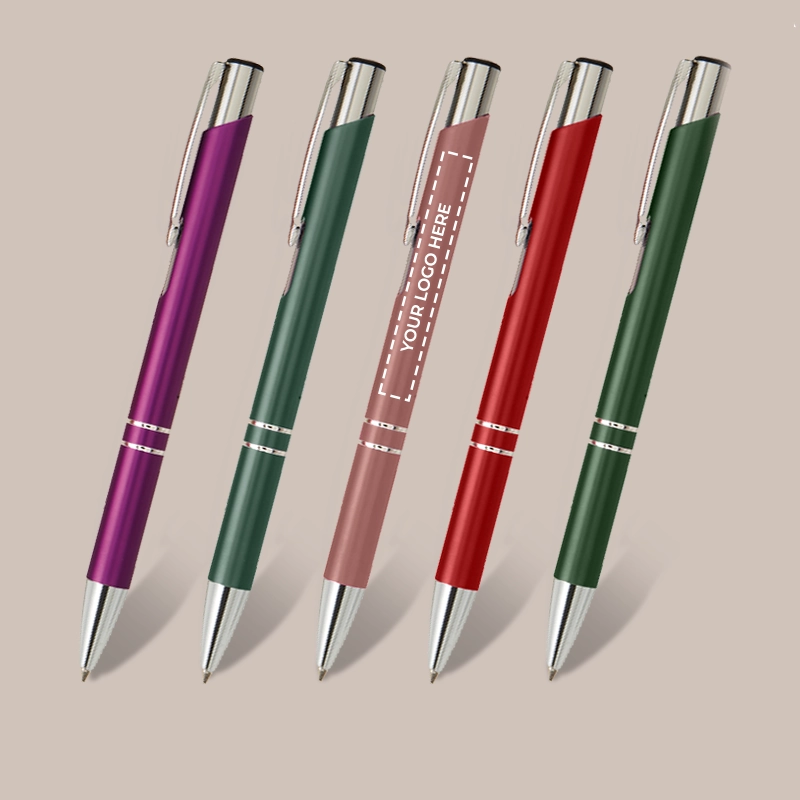 Custom Printed Shiel Matte Metal Pen