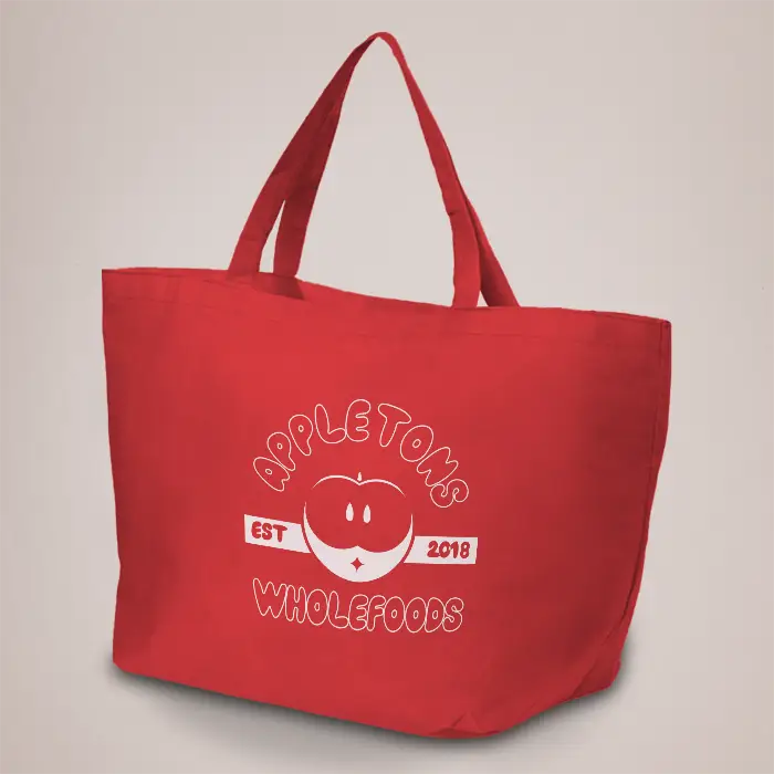 Red Personalised Shopper