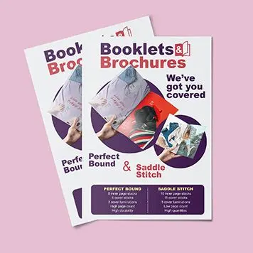 Booklets and Brochures flyer