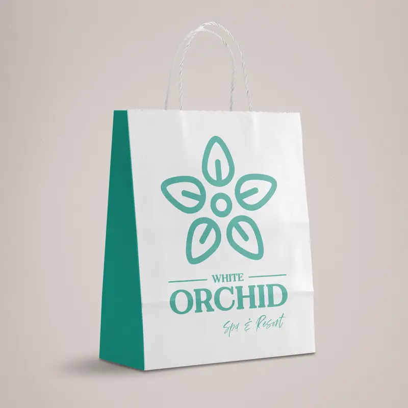 Branded Paper Bags - Full Print Area 
