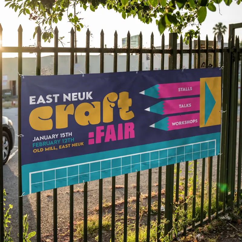Reusable Craft Fair Banners