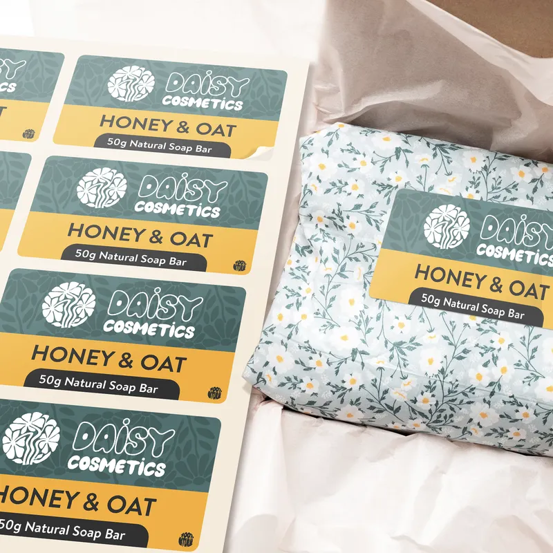 Rectangle stickers