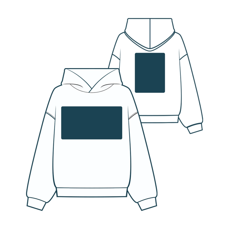 Front and Back Centre (31x22.5cm) (31x40cm)