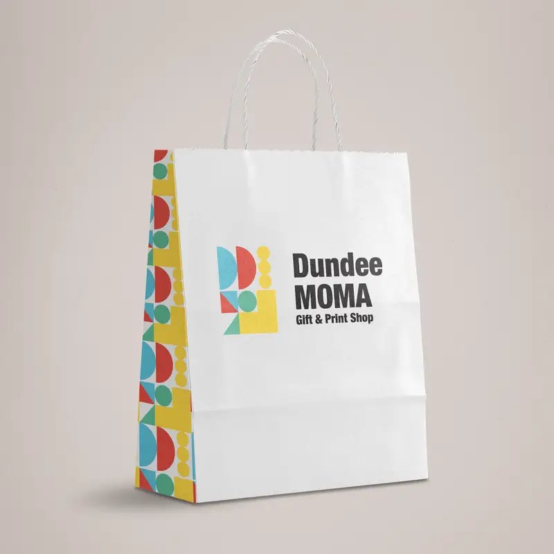 Branded Kraft Bags - Full Print Area 