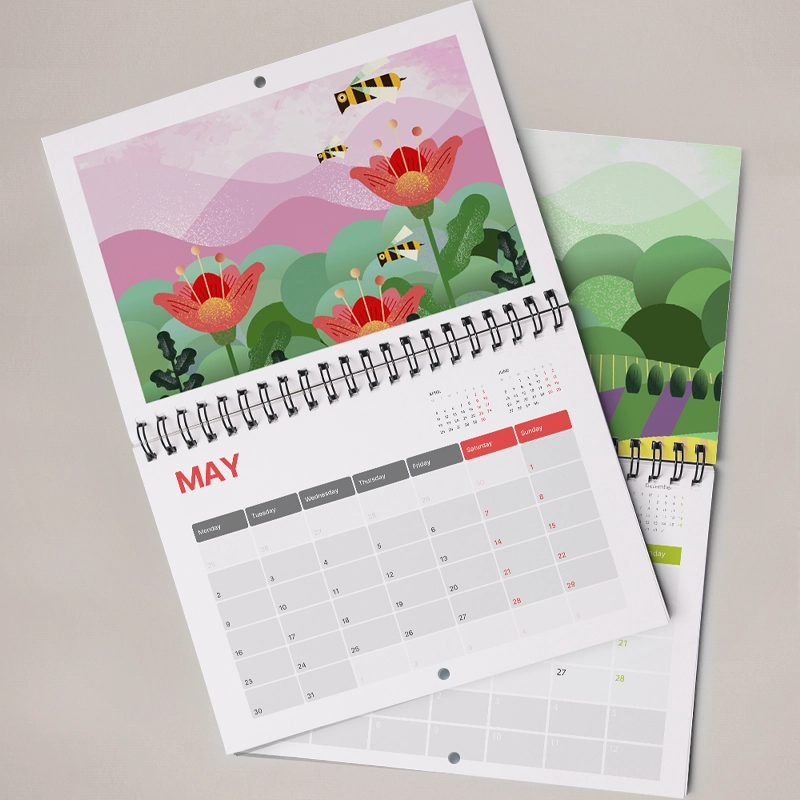 Wall Hung Calendars | 2026 Templates Now Available