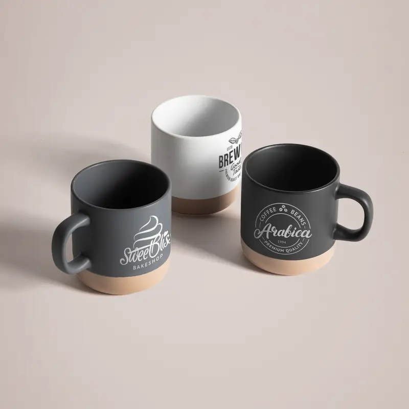 Custom Printed Clay Based Mug