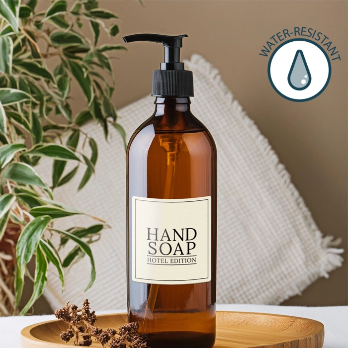Waterproof Cosmetic Labels | Recommend - Betulla Laid Paper