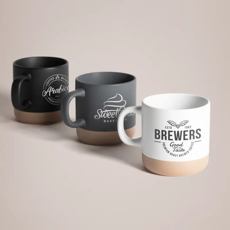 Custom Printed Clay Based Mug