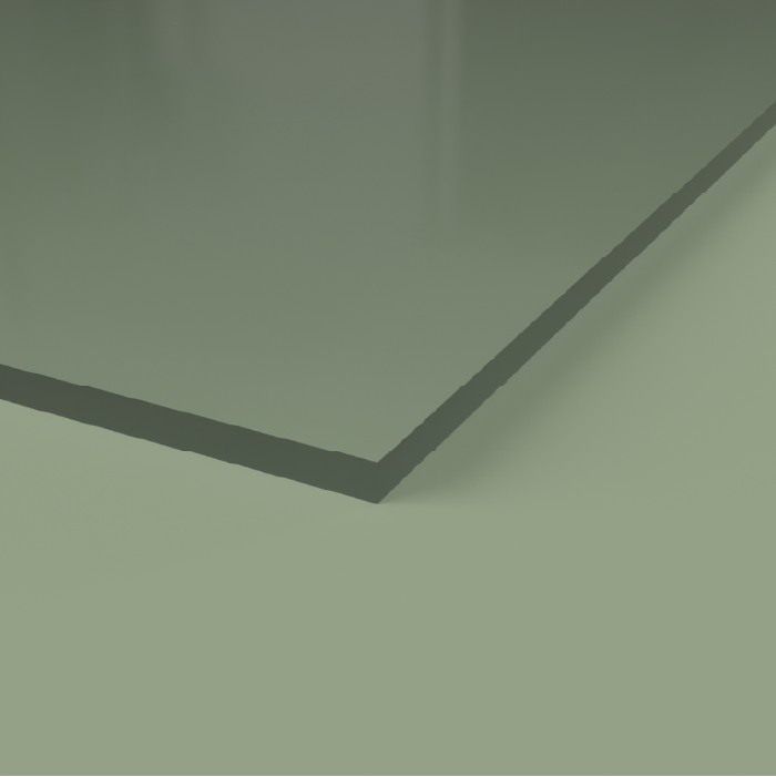 Clear acrylic sign (Plexiglas®)