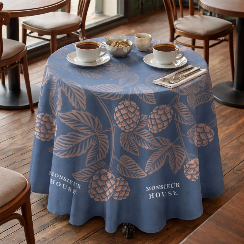 Printed Round Tablecloths