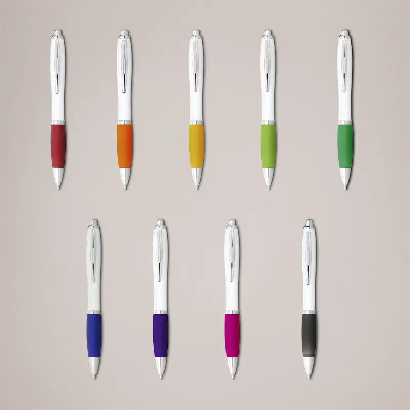 Classic Curve Coloured Grip Pen