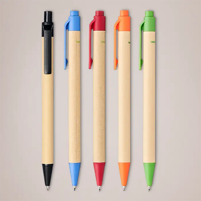 Berk Recycled Carton & Corn Plastic Ballpoint Pen