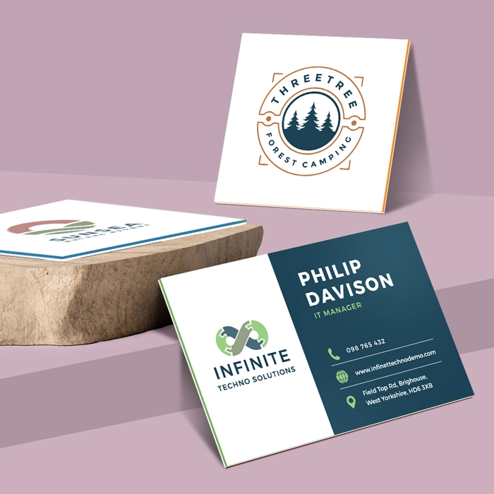 Triple Layered Business Cards