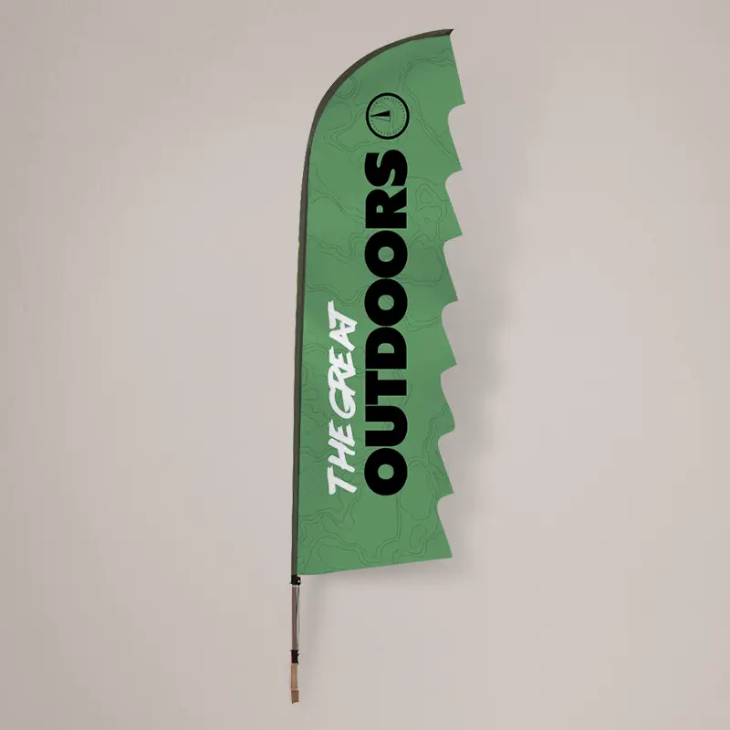 Printed Festival Flags - Wave