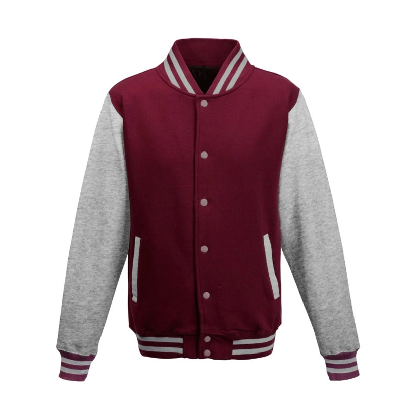Burgundy/Heather Grey