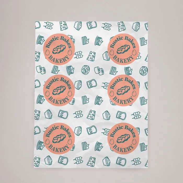 Custom Food Wrapping Paper 