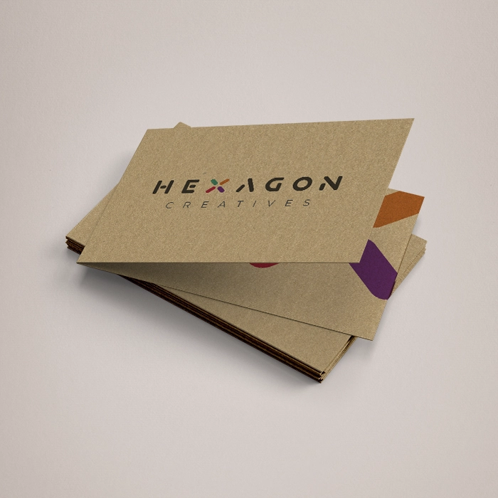 Folded Business Cards
