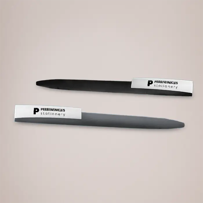 Twist Action Rubberised Pens With Logo