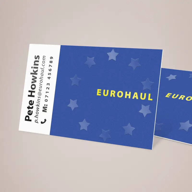 Spot UV Business Cards Examples