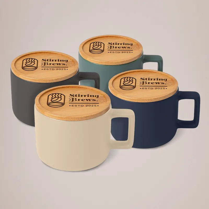 Branded Mugs with Lid
