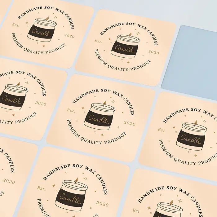 Printed Candle Labels