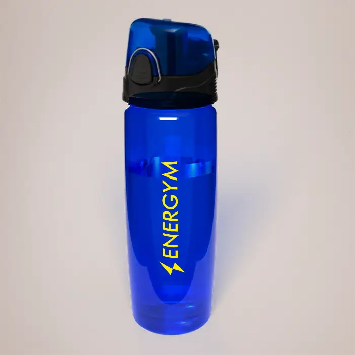 Blue Custom Sports Bottle