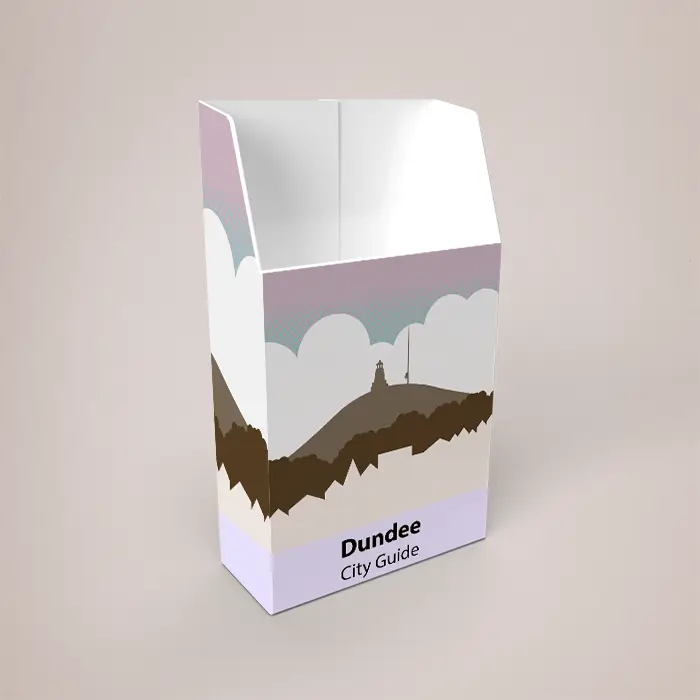 Cardboard Leaflet Stand