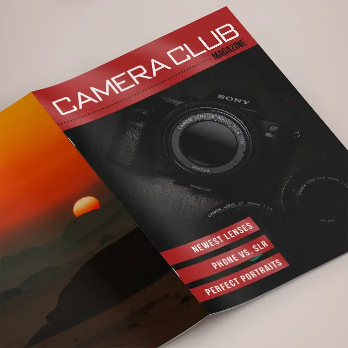 Printed magazines