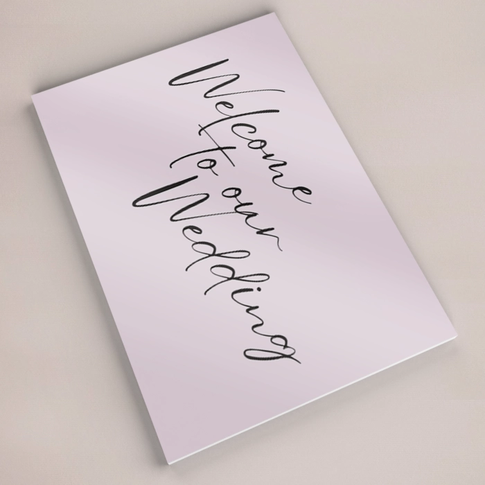 Customisable Welcome Signs