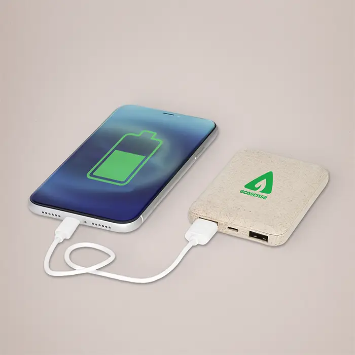 Asama 5000 mAh Wheat Straw Power Bank