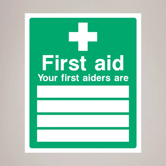 First Aiders List
