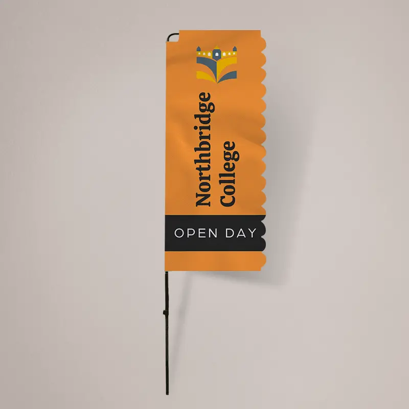 Printed Festival Flags - Groove