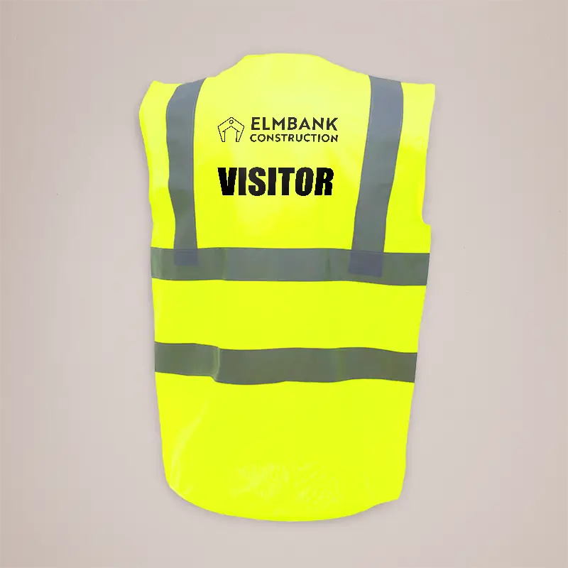 Branded Construction Hi-Vis Vests