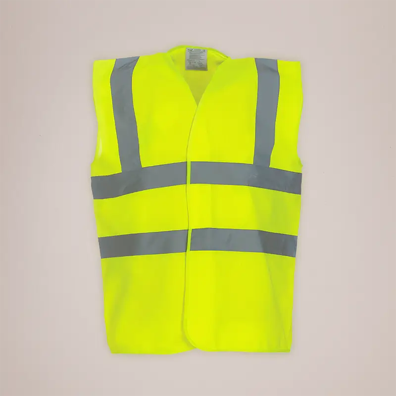 Branded Yellow Hi-Vis Vests